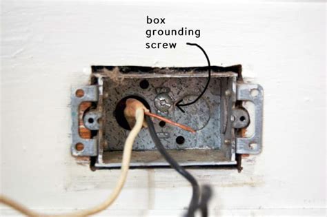 ground at electrical box or receptacle|ground outlets in old house.